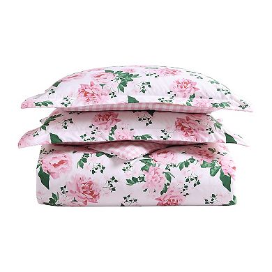 Betsey Johnson Blooming Roses Duvet Set with Shams