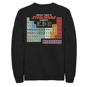 Men's Star Wars Periodic Table of Elements Graphic Sweatshirt