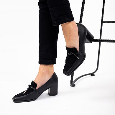 Journee Crawford Tru Comfort Foam™ Women's Loafer Pumps