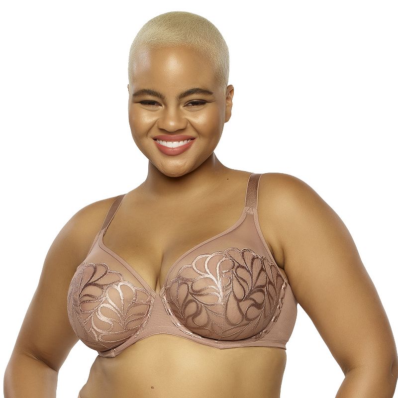 Paramour by Felina Lotus Bra 115088, Women's, Size: 40 Ddd, Pink