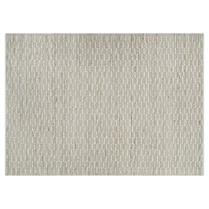 Couristan Nature's Elements Sea Bluff Area Rug, Beig/Green, 4X6 Ft