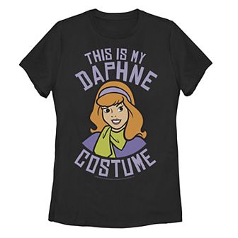 Juniors' Scooby Doo This Is My Daphne Costume Tee