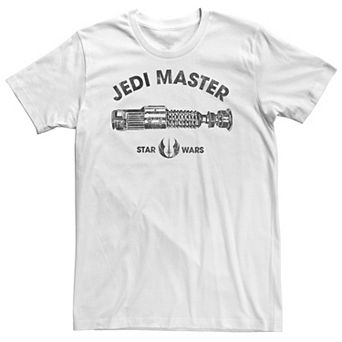 Big & Tall Star Wars Jedi Master Lightsaber Logo Tee