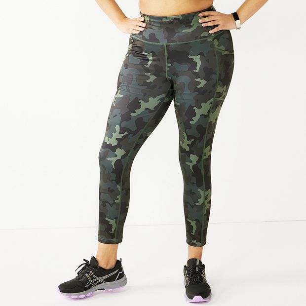 Tek Gear Tek Gear DryTek Camo Workout Leggings Small