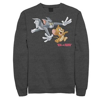 Mens Tom And Jerry Classic Style Chase Portrait Sweatshirt