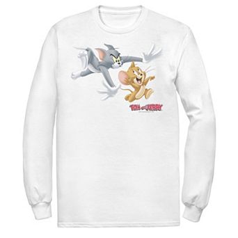 Mens Tom And Jerry Classic Style Chase Portrait Tee