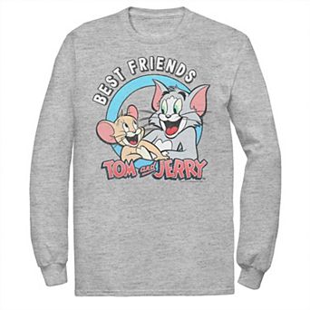 Mens Tom And Jerry Best Friends Portrait Tee