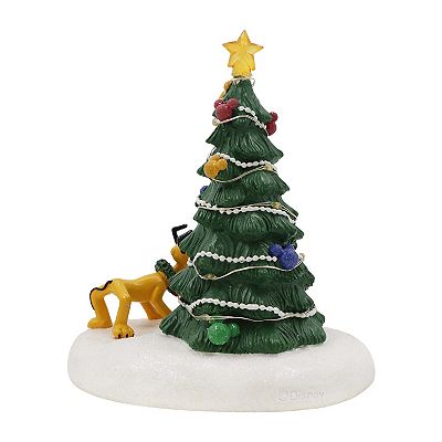 Disney's Pluto, Chip & Dale LED Christmas Tree Village