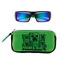 Boys Minecraft Sunglasses & Case Set