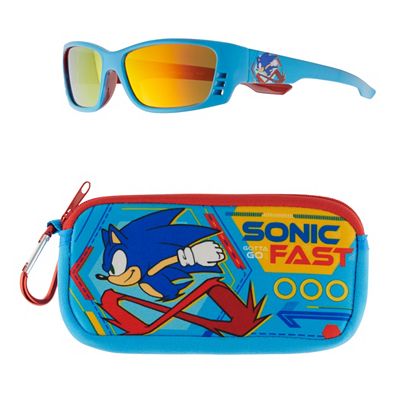 Boys Sonic the Hedgehog Sunglasses Case Set