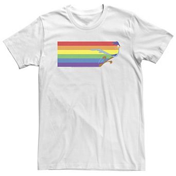Big & Tall Looney Tunes Pride Road Runner Rainbow Tee