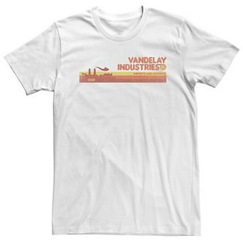 Big & Tall Seinfeld Vandelay Industries Distressed Logo Tee