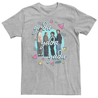 Big & Tall Seinfeld Group Shot Retro Print "Yada Yada Yada" Tee