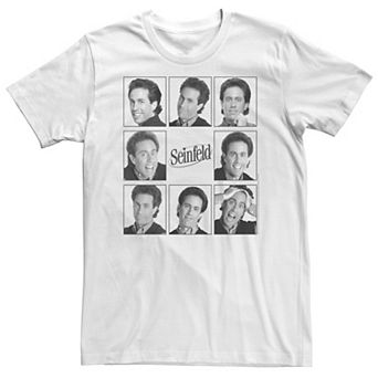 Big & Tall Seinfeld Faces Of Jerry Tee