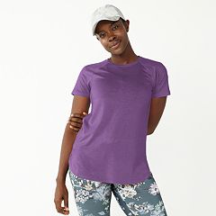 Women's Loose Casual Short Sleeve Top Light Purple Flower (1) T-Shirt  Blouse(226rh9e)