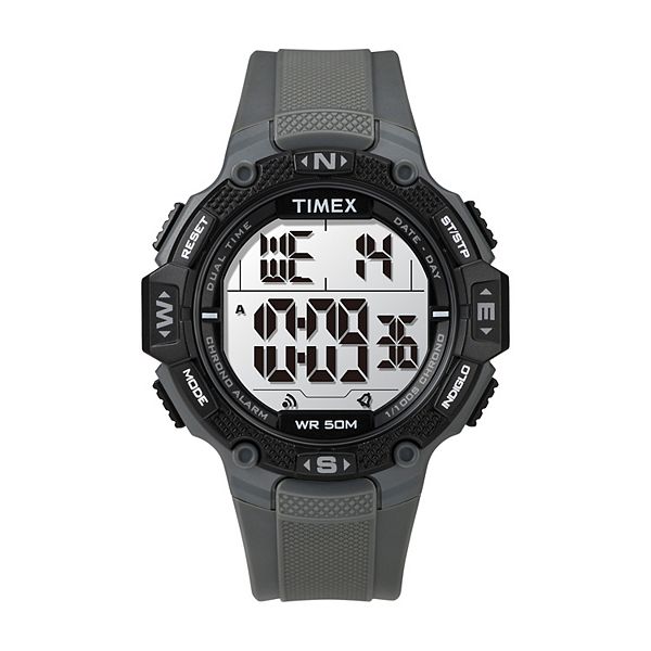 Timex® Men's Digital Rugged Resin Strap Watch - TW5M41100JT