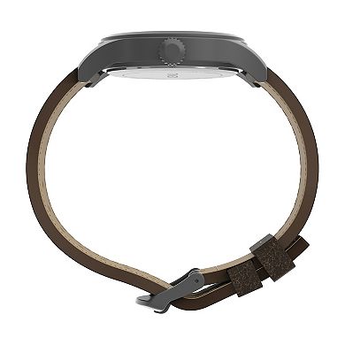 Timex® Expedition Scout Men's Leather Strap Watch - TW4B23100JT