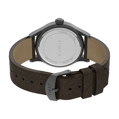 Timex® Expedition Scout Men's Leather Strap Watch - TW4B23100JT