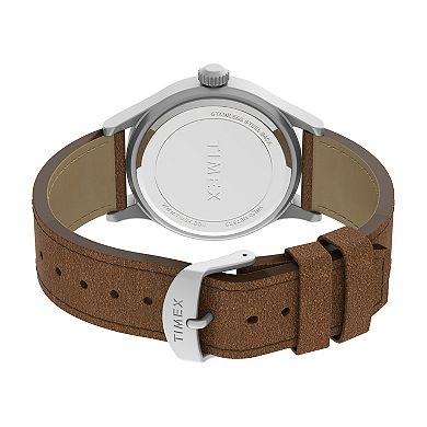 Timex® Expedition Scout Men's Brown Leather Strap Watch - TW4B23000JT