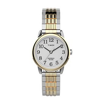 Timex® Women's Easy Reader® Perfect Fit Two-Tone Expansion Band Watch - TW2V05900JT