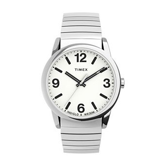 Timex® Easy Reader® Men's Bold Perfect Fit Expansion Band Watch - TW2U98800JT
