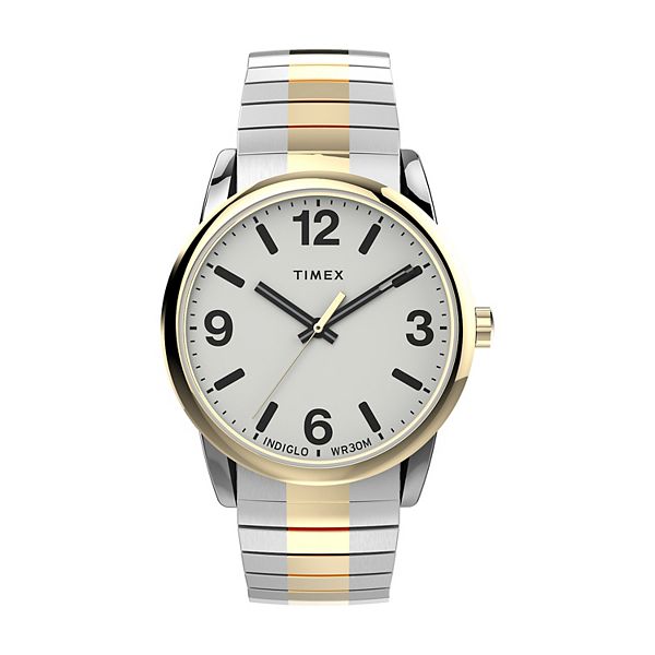 Timex® Easy Reader® Men's Perfect Fit Expansion Band Watch - TW2U98600JT