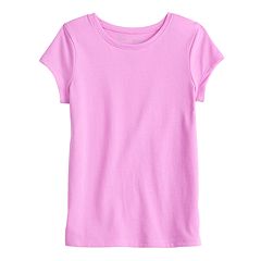 Simple Joys by Carter's Toddler Girls' 3-Pack Solid Short-Sleeve Tee Shirts 