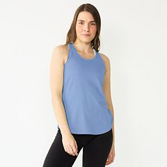 Women's Danskin Scallop Crop Tank