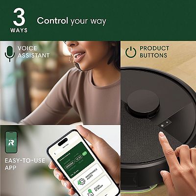 iRobot® Roomba® 106 Combo Robot Vacuum And Mop With AutoEmpty Dock