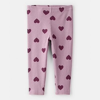 Baby Girl Carter's Sherpa Quarter Zip Legging Set