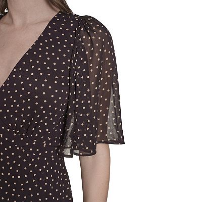 Women's Harper Rose V-Neck Polka Dot Dress