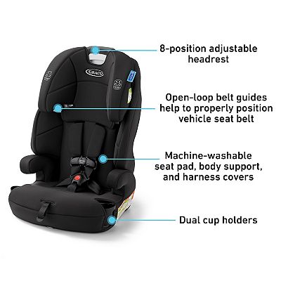 Graco Tranzitions 3-in-1 Harness Booster Car Seat