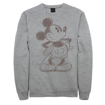 Disney's Mickey Mouse Pencil Sketch Original Men's Sweatshirt