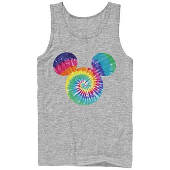 Disney's Mickey And Friends Mickey Men's Tie-Dye Fill Tank Top