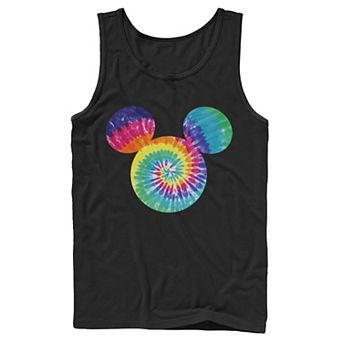 Disney's Mickey And Friends Mickey Men's Tie-Dye Fill Tank Top