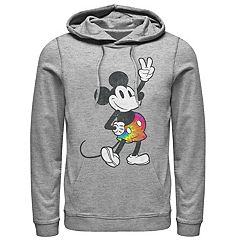 Aiguan Balloon Mickey Mouse Mens Hoodie Sweatshirt with Pocket