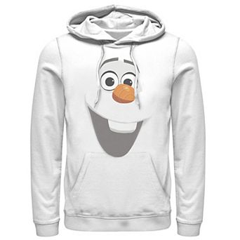 Disney's Frozen Olaf Men's Big Face Hoodie