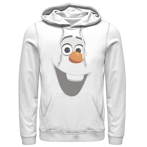 Centrum typist Evaluatie Men's Disney Frozen Olaf Big Face Hoodie