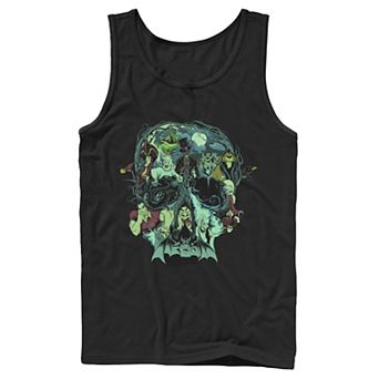 Disney's Villains Skull Mashup Men's Tank Top