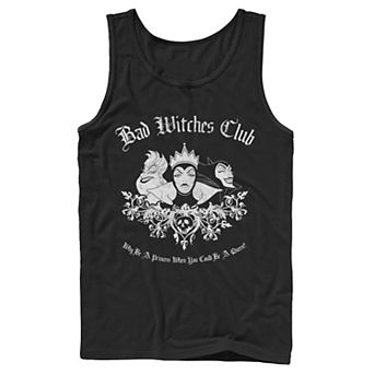 Disney's Villains Bad Witches Club Men's Group Shot Tank Top