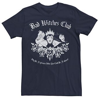Disney's Villains Men's Bad Witches Club Group Shot Tee