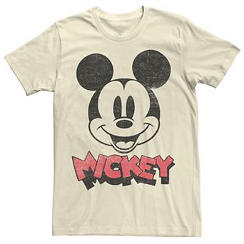 Disney's Mickey And Friends Mickey Men's Big Face Logo Tee