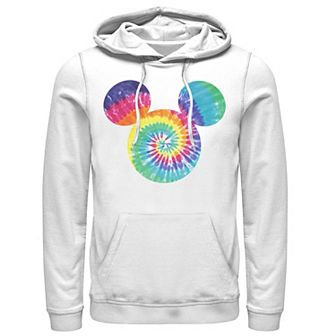 Disney's Mickey & Friends Mickey Mouse Men's Tie Dye Fill Hoodie