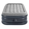 Intex Dura Beam Deluxe Pillow Raised Airbed Mattress with Built In Pump, Twin