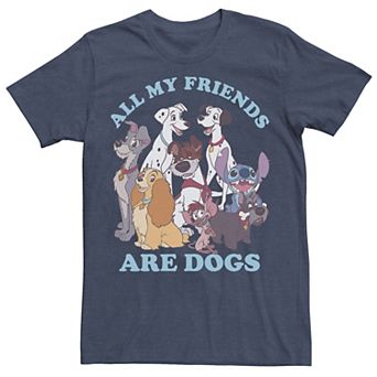 Disney's Dog Friends Group Shot Men's Graphic Tee