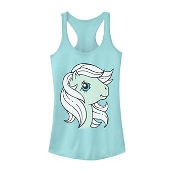 Juniors' My Little Pony Minty Big Face Portrait Tank Top