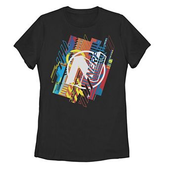 Juniors' Nerf Abstract Logo Tee