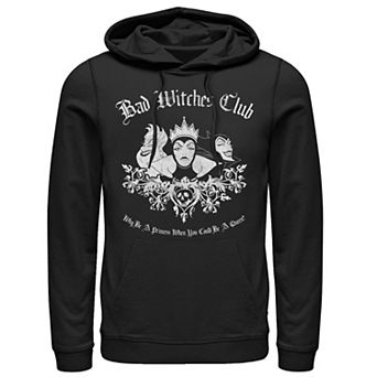Disney's Villains Bad Witches Club Group Shot Men's Graphic Hoodie