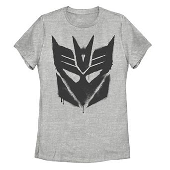 Juniors' Transformers Decepticon Portrait Panels Tee