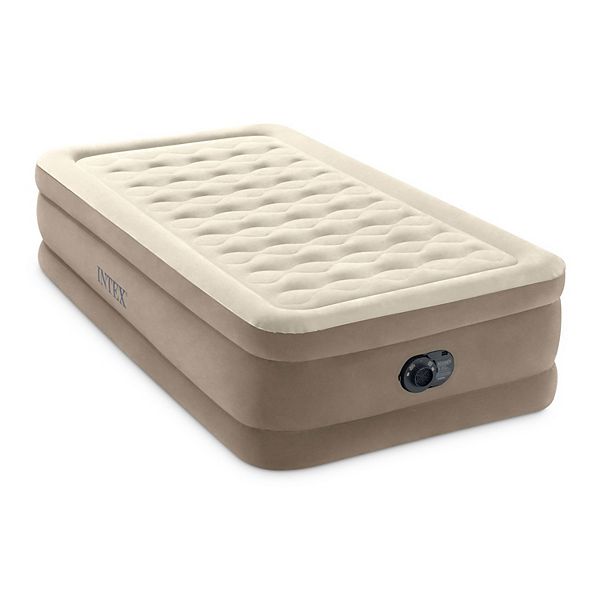 Intex Dura Beam Plus Supreme Polyester Queen Air Mattress in the Air  Mattresses department at